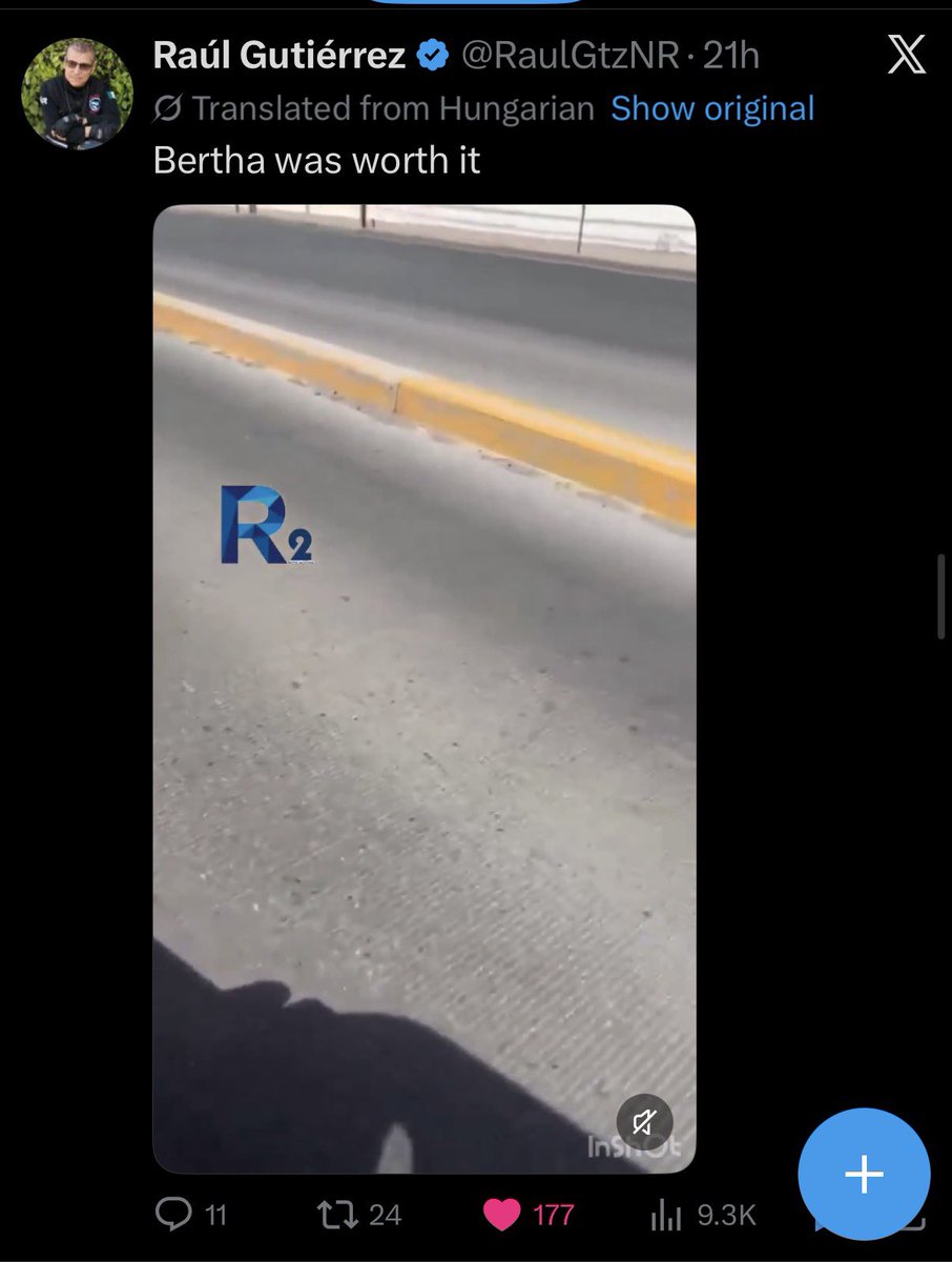 00supernova00's tweet photo. @RaulGtzNR “Bertha was worth it” JAJAJAJ la traducción que me salió en el post 🤣🤣 https://t.co/MbTGSMsdzP