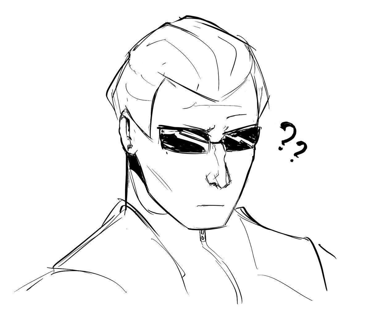 moonlightstone4's tweet image. been drawing wesky #residentevil #albertwesker