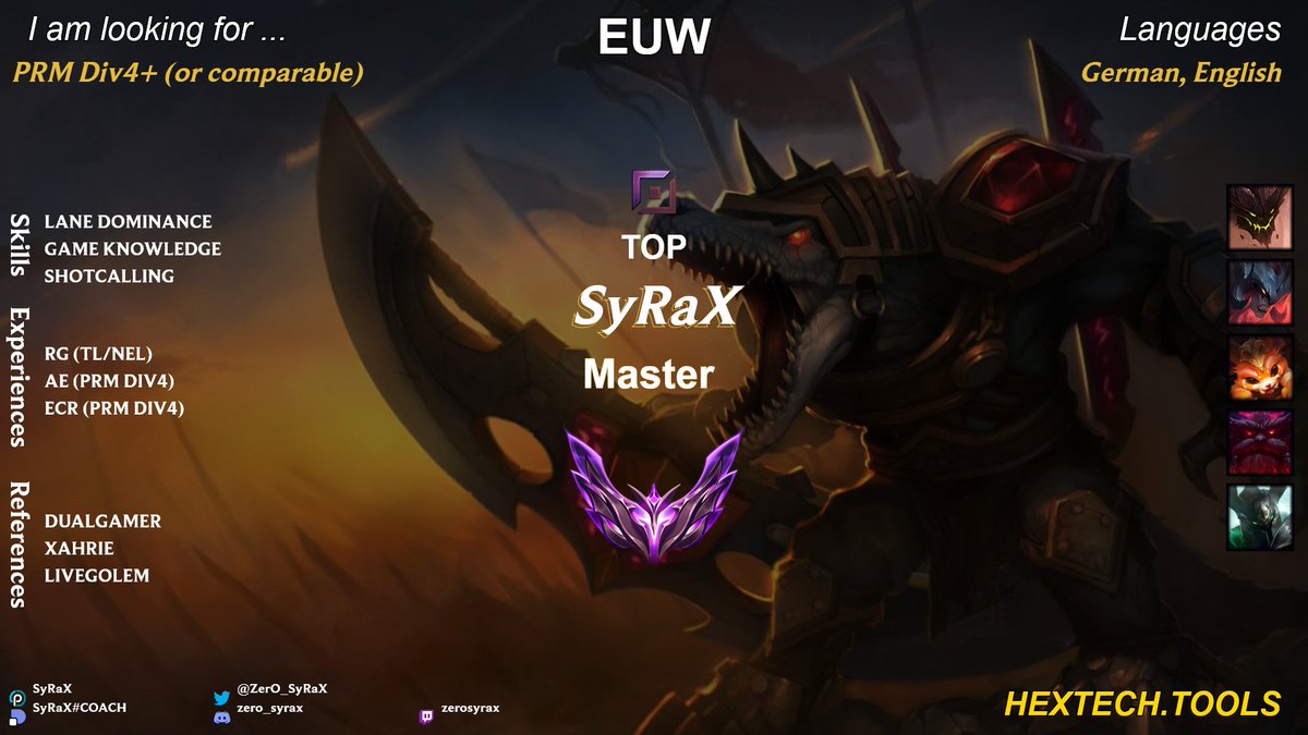 SyRaX tweet media