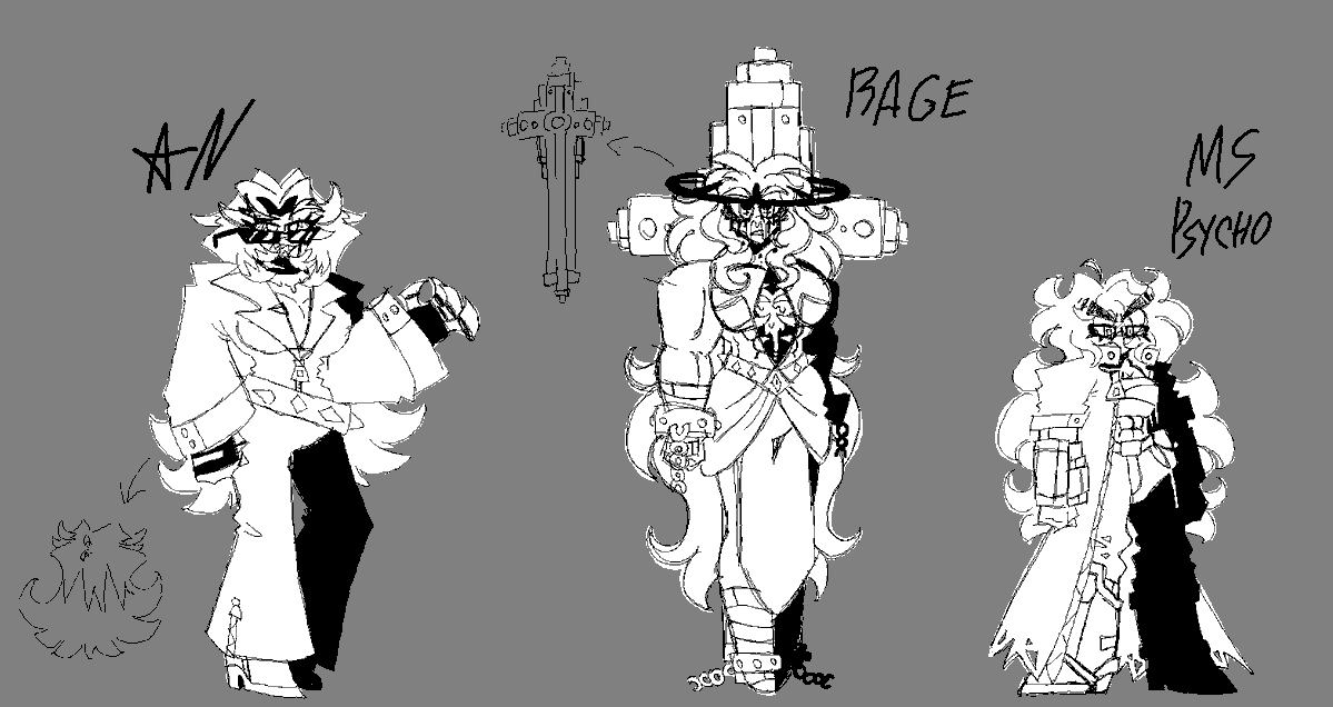 lthewoll's tweet image. #Doodles #DoodlesArt #Oc #OCart 
Aqui algunos Bocetos de mis OCs.