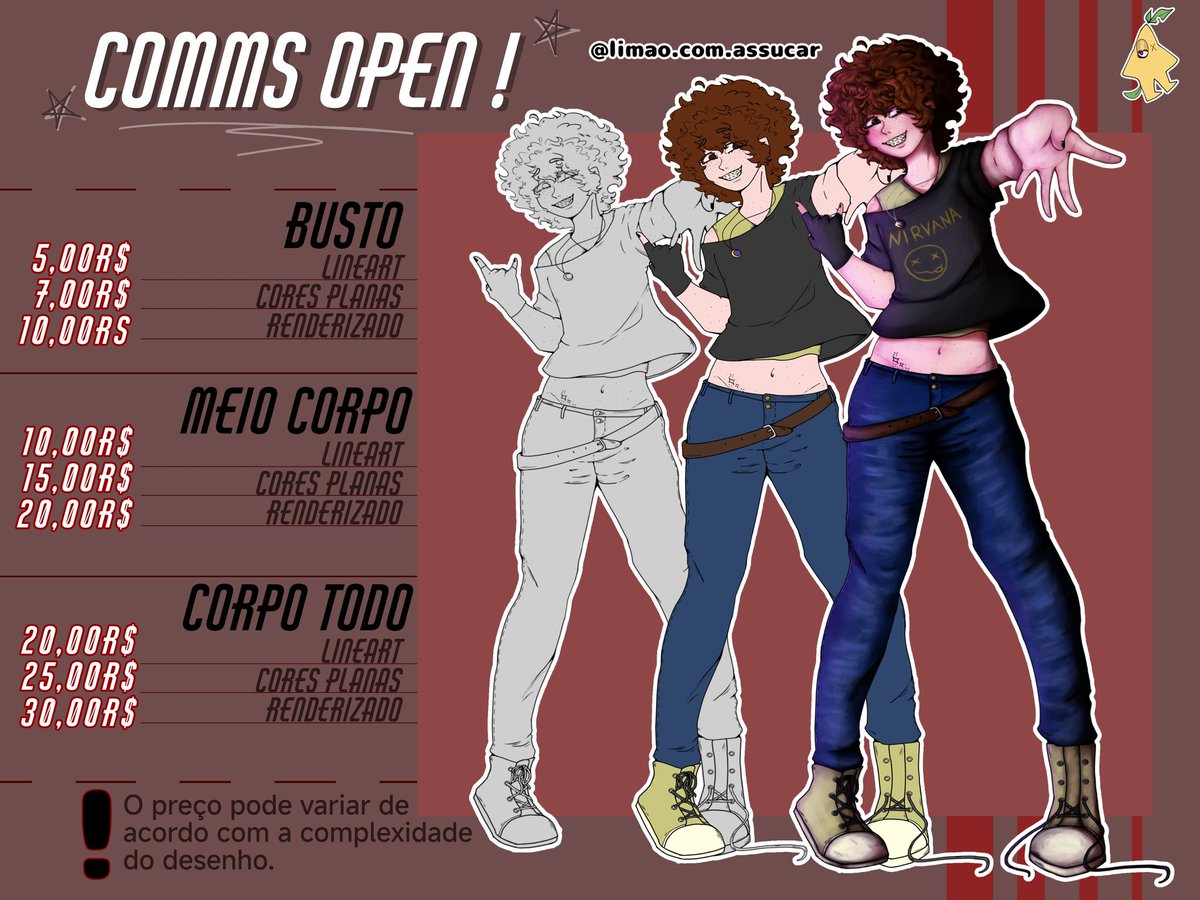 Limão! COMMS OPEN!! tweet media