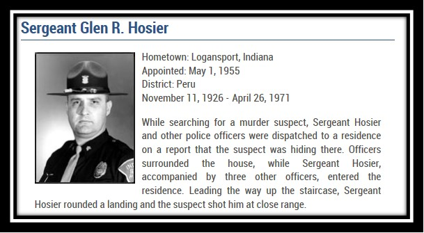 ISPJasper's tweet photo. Fifty-five years ago on this date we lost Sergeant Glen R. Hosier. https://t.co/0Cc8qgbWl6
