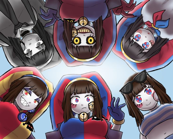 scarlett_c49470's tweet image. Pomni in 6 figure's 
#pomni #jax #theamazingdigitalcircus