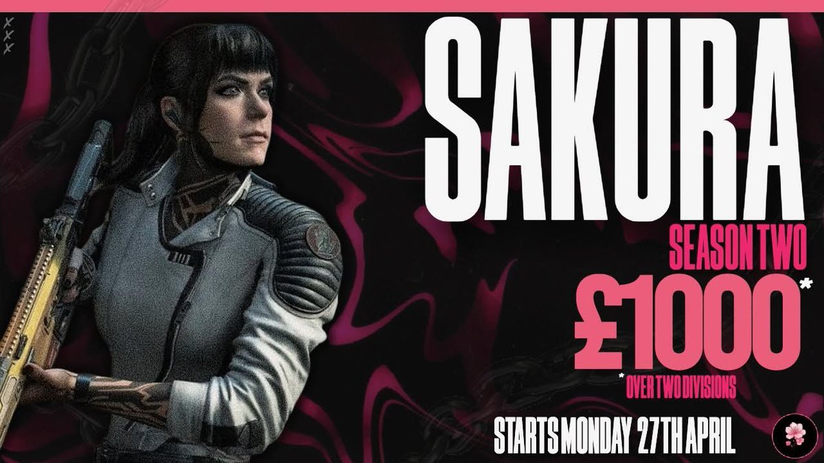 theesporthub's tweet image. 🌸 Be sure to check out Sakura Female CDL Season 2!
@SakuraFemaleCDL

20 teams. £1000 at stake.

Starts Monday 27th April 🔥

Sign-ups are still OPEN, so if your team is ready to compete, now’s the time to join the action. 

#CallOfDuty #WomenInGaming #Esports