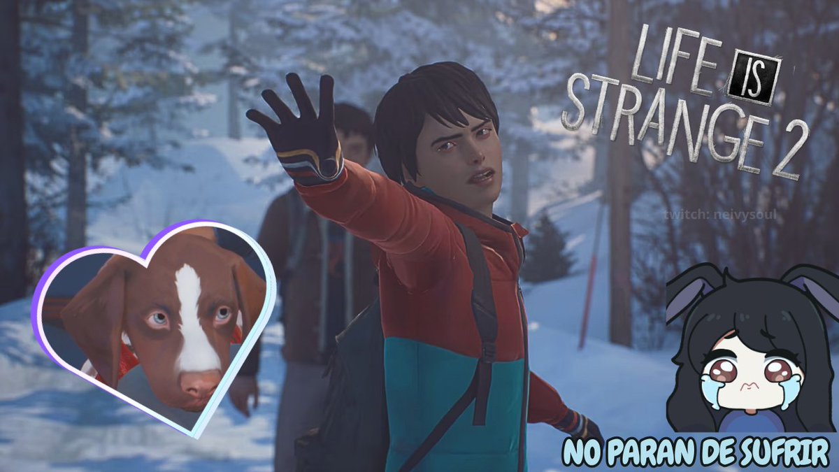 neivysoul's tweet image. [🔴NUEVO VÍDEO]

🐺 LIFE IS STRANGE 2 🐺 Capítulo 2 𖹭
⤷ youtube.com/watch?v=TGGlz_…
Dadle amorsito, porfi 𖹭 

────୨ৎ────
#streamer #youtube #lifeisstrange #lifeisstrange2 #LiS2 #dontnod