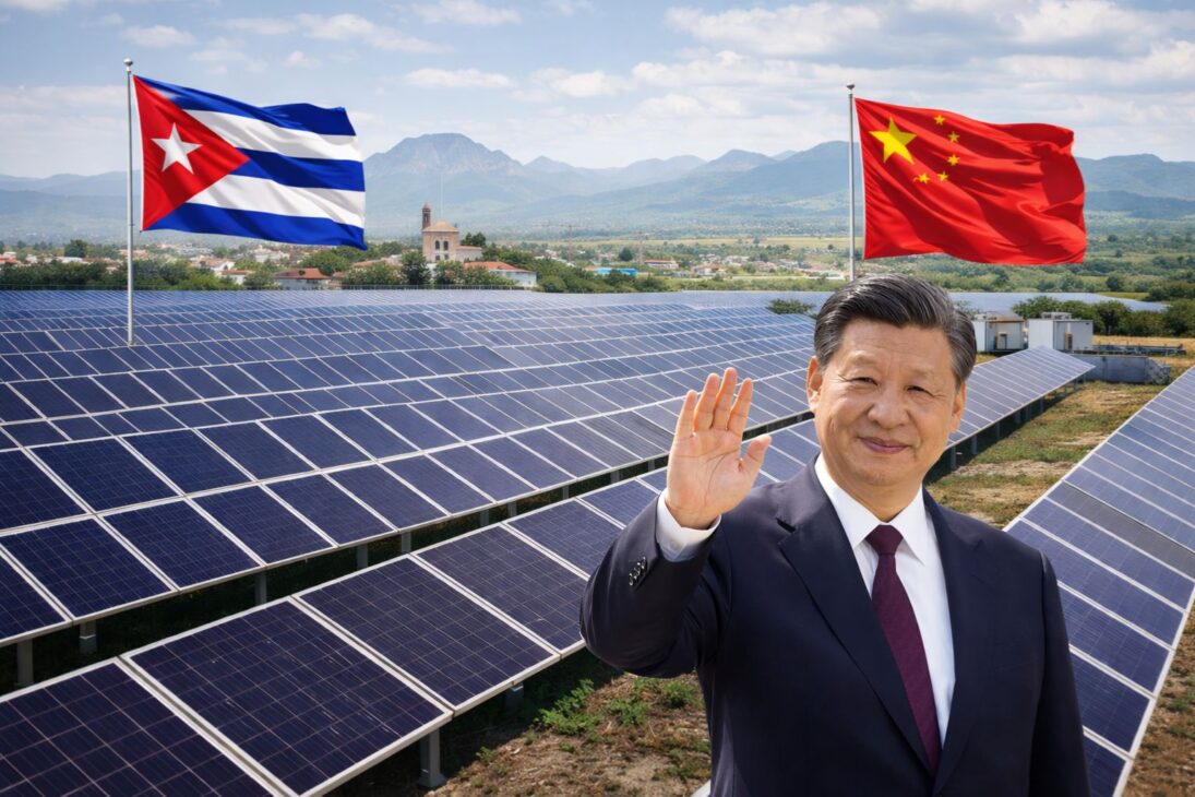 Cuba con ayuda de China, un socio y un miembro de BRICS, está llevando a cabo una acelerada transición energética a favor de su soberanía substituyendo su dependencia de combustibles fósiles por energía solar. EEUU podrá bloquear navíos petroleros pero no puede bloquear el sol.