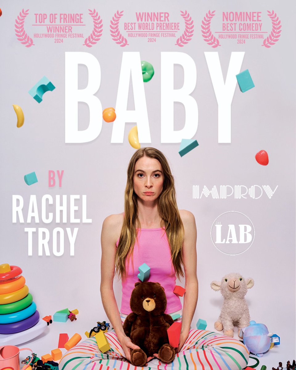 brooklynimprov's tweet image. .@racheloftroy brings her show BABY to The Lab Saturday May 2nd &amp;amp; 9th at 6:30.  Limited tickets available at brooklynimprov.com #brooklynimprov #comedy #baby