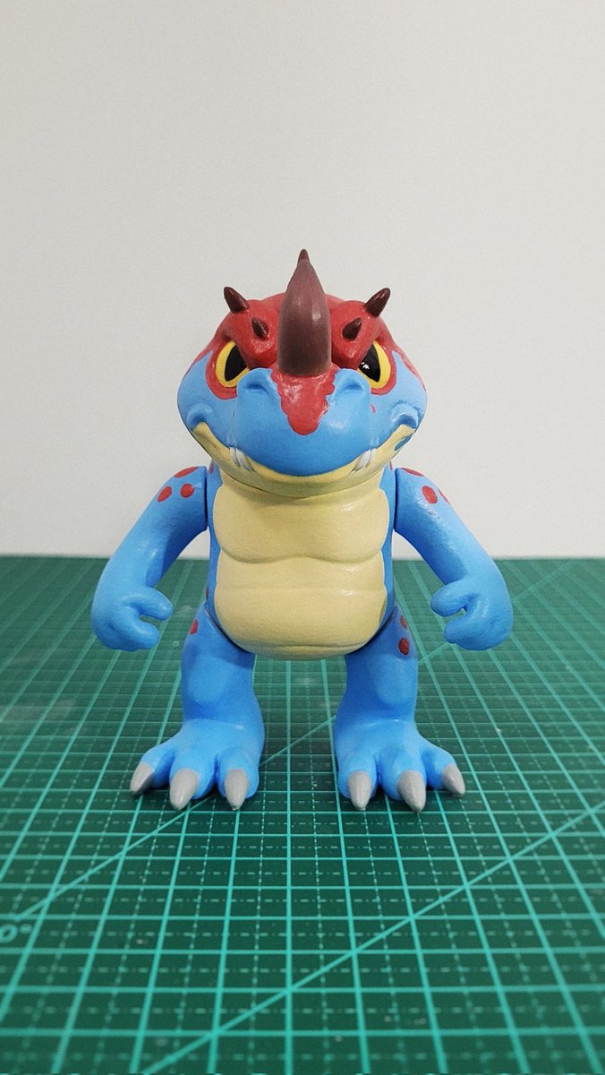 Arrogantosaurus's tweet image. #3dprinting #arttoy #toyart #designertoy #customtoy #originalcharacter #originalarttoy