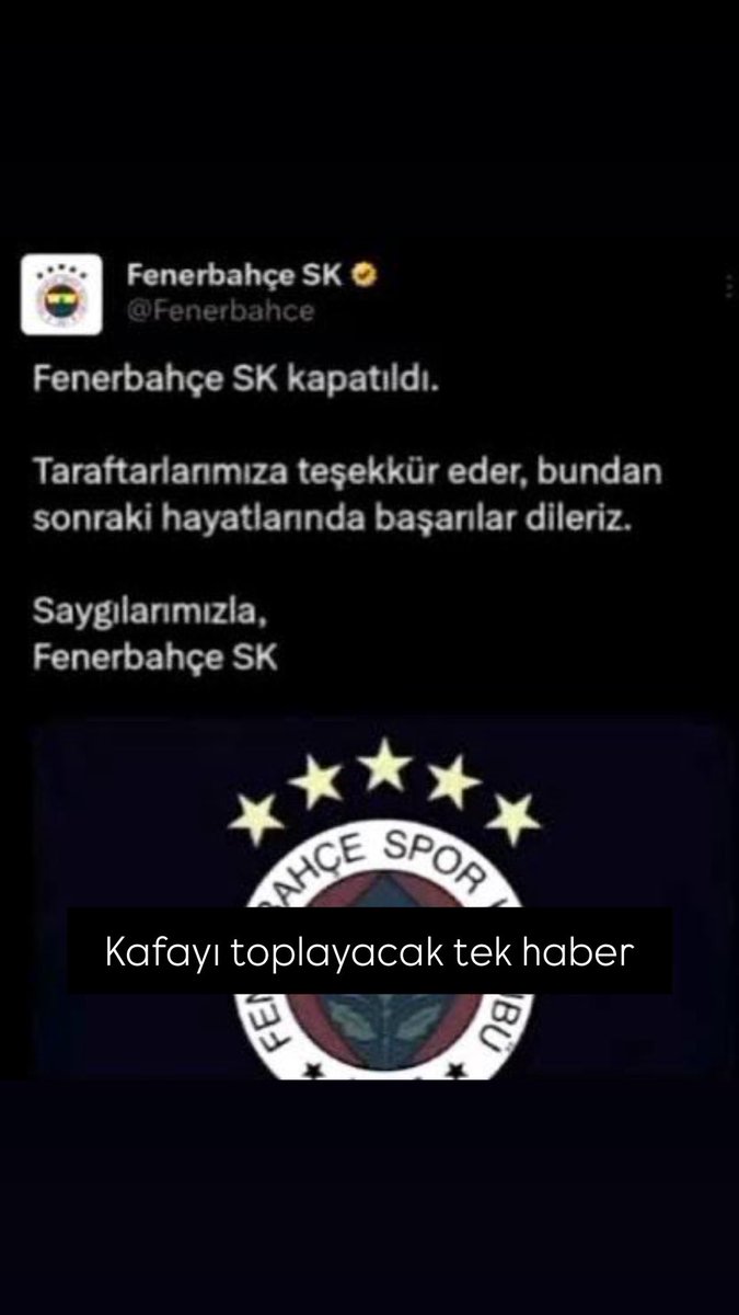 farukbkaracan's tweet photo. Kafayı toplayacak tek haber https://t.co/h7qmOHyVUw