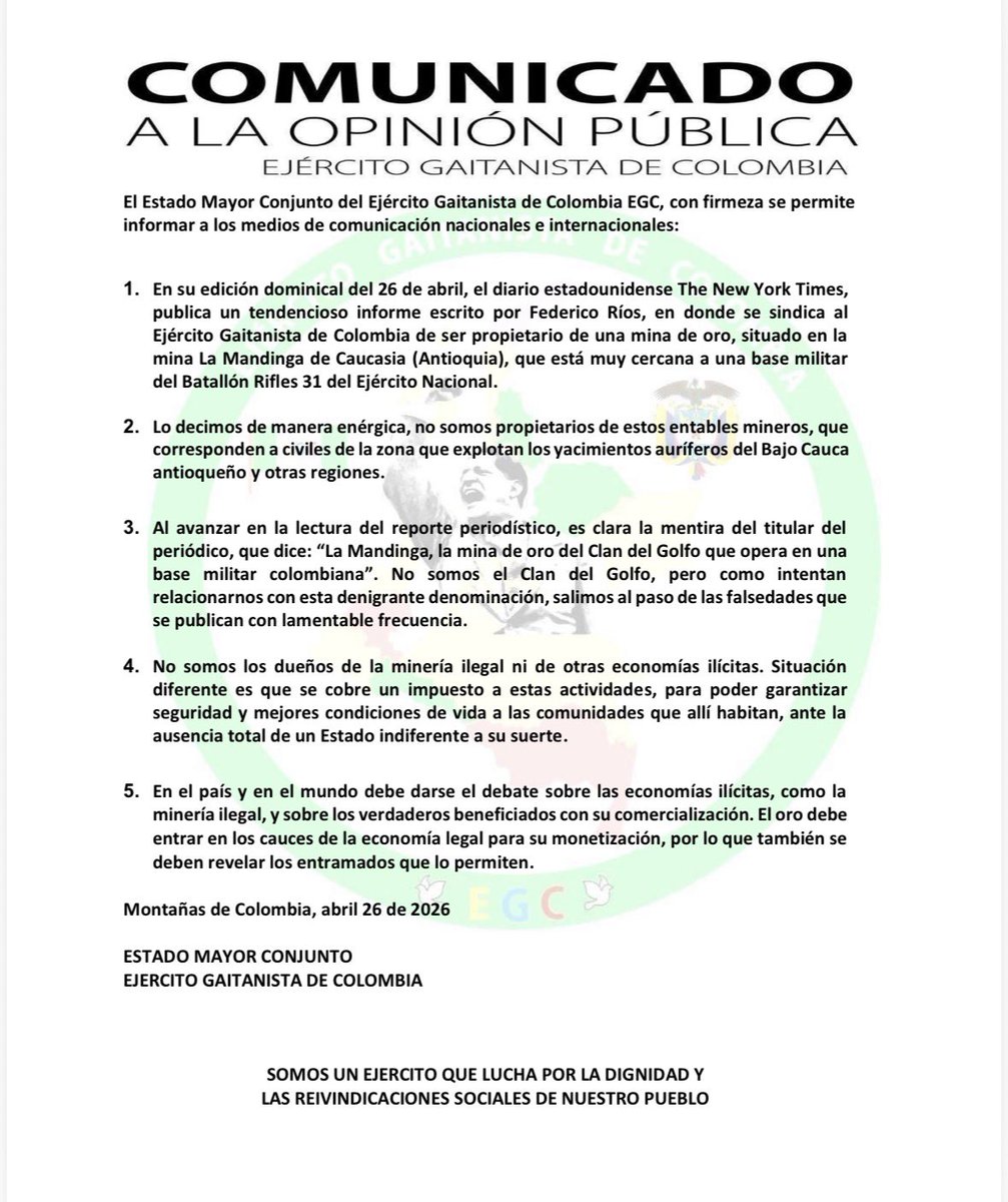 Gaitanistas por el pueblo tweet media