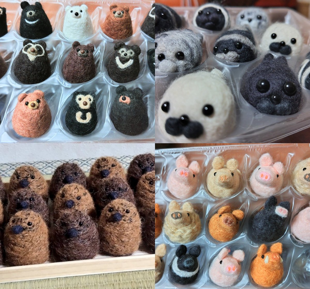 2026年、何匹つくれるかな？
4/26…完成63匹、累計750匹
ペンギンの日のポストが世界のペンギン好きさんに見てもらえてるようで恐縮です。羊毛フェルトでいろんな動物を作ります。
#needlefelting