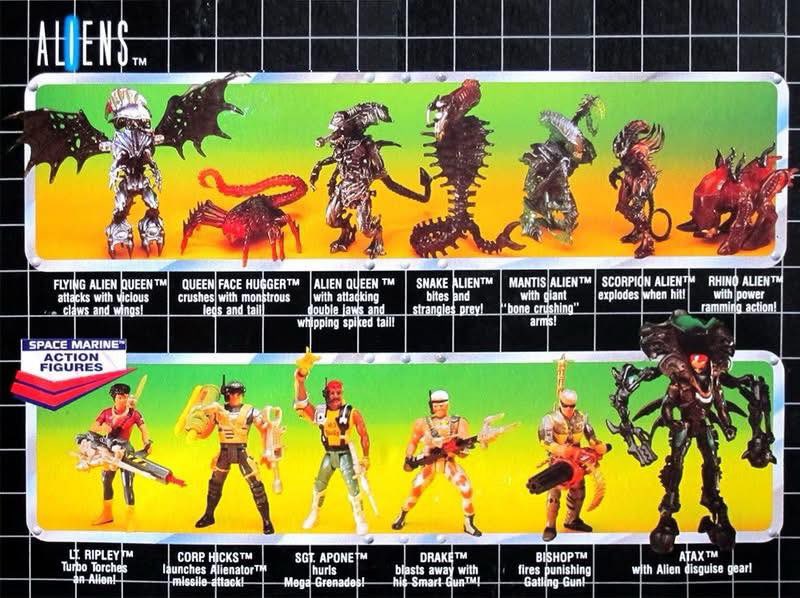 Happy Alien Day! 1992 Kenner Aliens action figures.