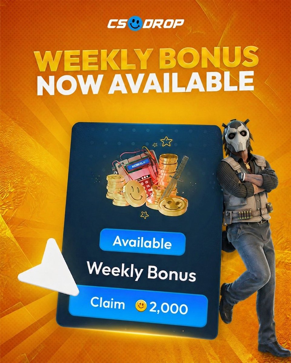 CSDROP tweet media