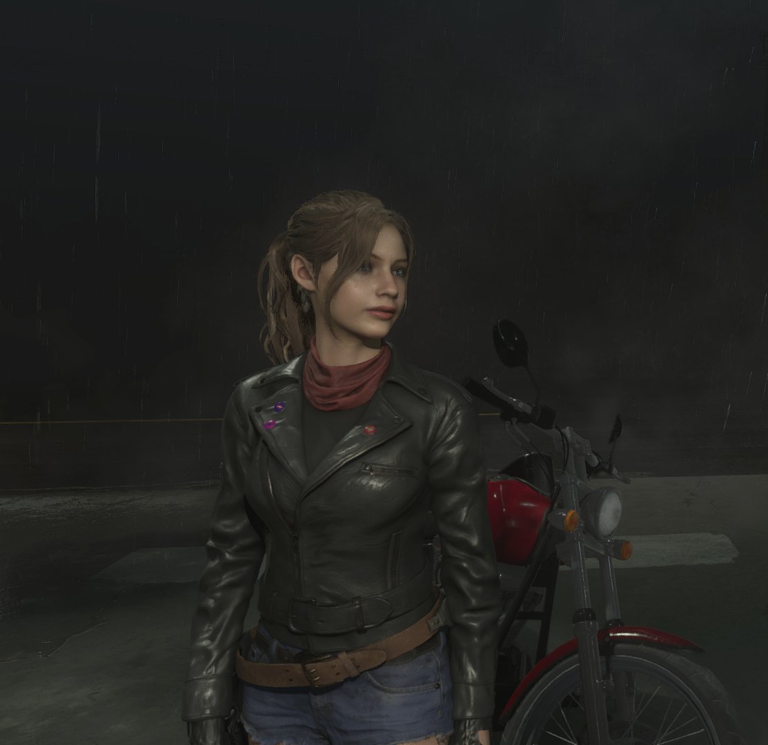 my rendition of og RE2 results biker Claire

still gotta tweak some things