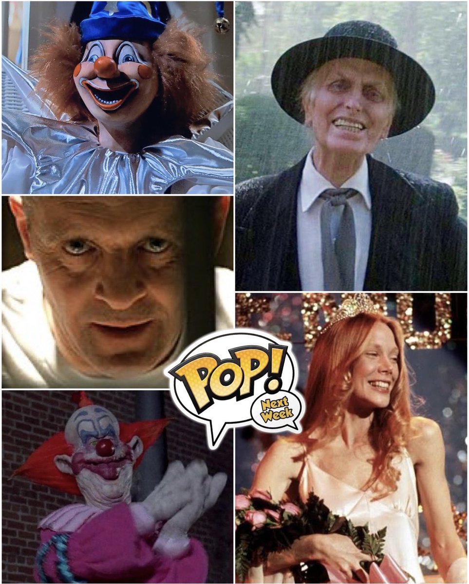 FunkoPOPsNews's tweet image. Stay tuned next week horror fans! Brand new spooky editions for your Funko POP! Collection ~

Including .. Carrie, Poltergeist, Killer Klowns from Outer Space and Hannibal!

#Horror #Carrie #FunkoPOPNews #Funko #FunkoPOP