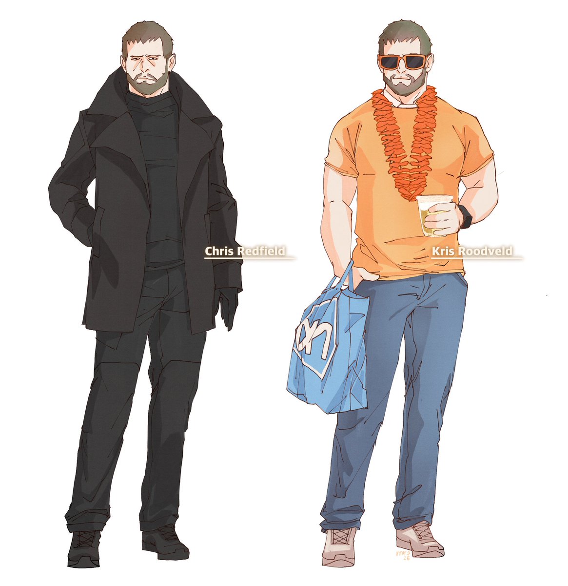 fijne koningsdag jongens
(babe wake up dutch chris redfield just dropped) 
#RE8 #REBHFun