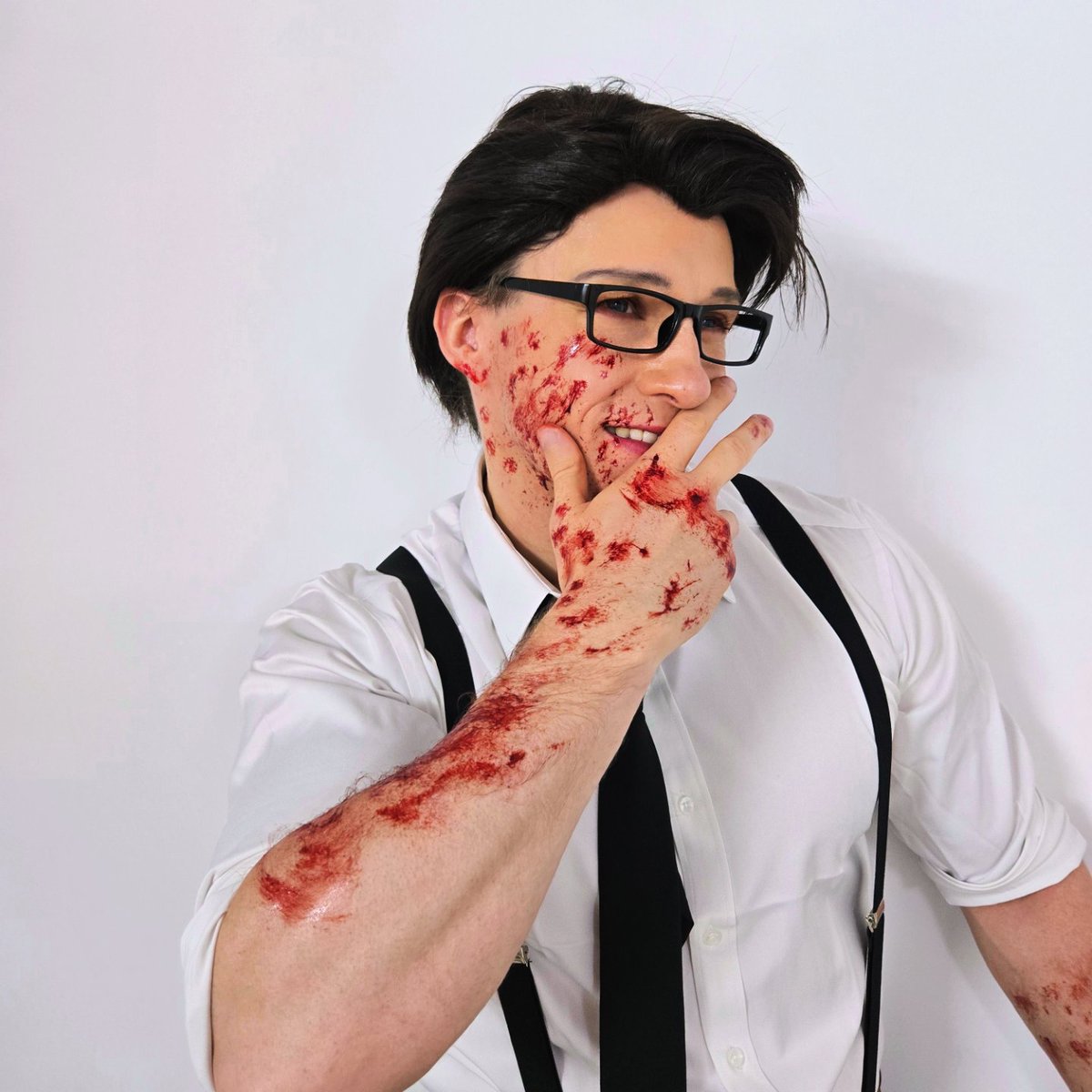 ZAWORLDO's tweet photo. "Finally, I'll show them what I'm meant to be.they won't believe their eyes when I bring them to their knees
To worship me!"

part 2 of my Vincent Whittman shoot! 

#hazbinhotel #hellaverse #hazbin #hazbinhotelcosplay https://t.co/AGeRIoKLdG