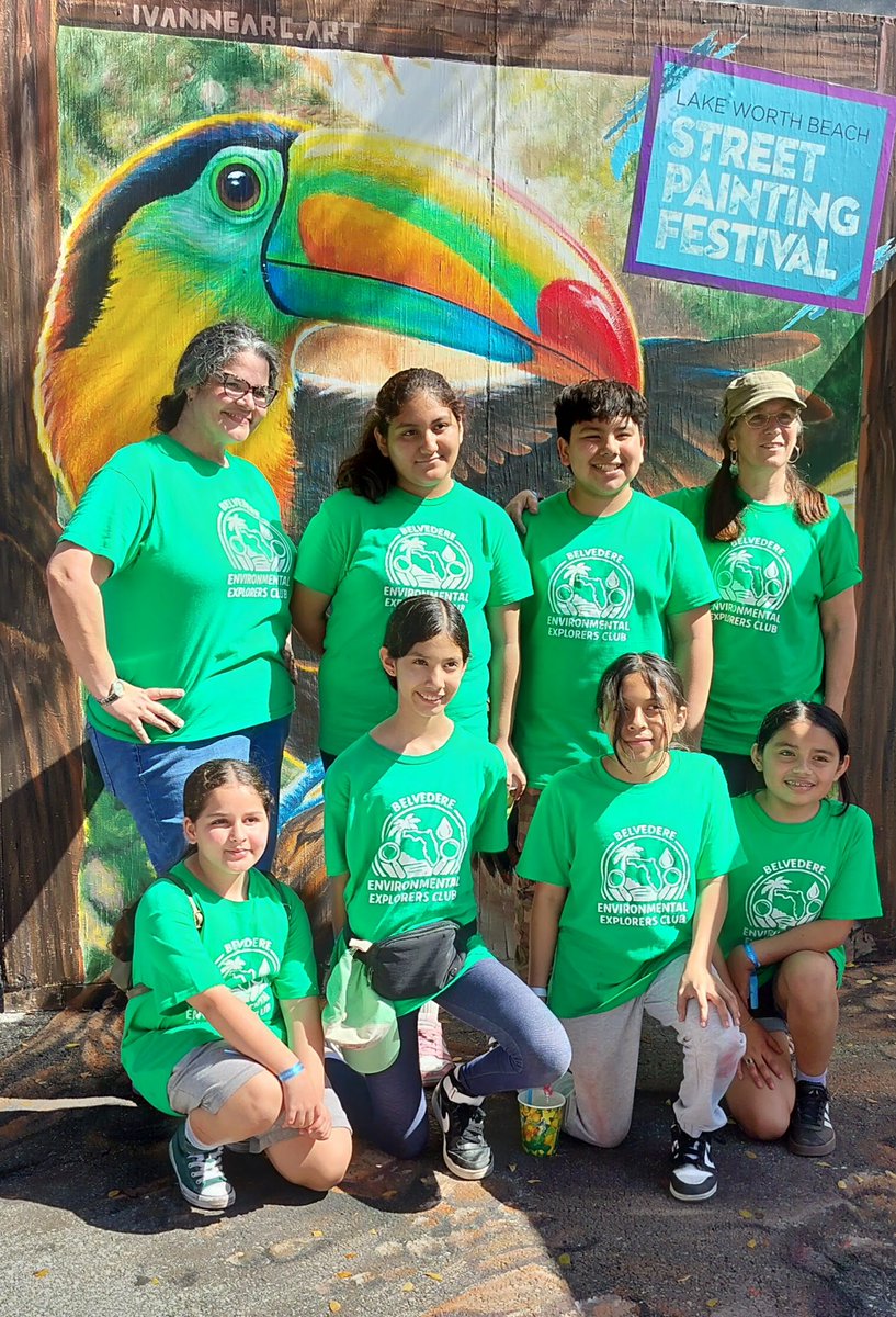 BelvedereBees's tweet photo. Art meets nature. 🦩🌿

In honor of #InternationalFlamingoDay, we’re looking back at our Environmental Explorers Club’s contribution to the Lake Worth Chalk Fest back in February.

#EnvironmentalExplorers #LakeWorthChalkFest #FloridaWildlife #BelvedereBees https://t.co/PlrfpQO4PL