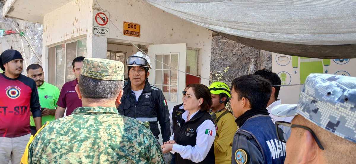 Coordinación Nacional de Protección Civil tweet media