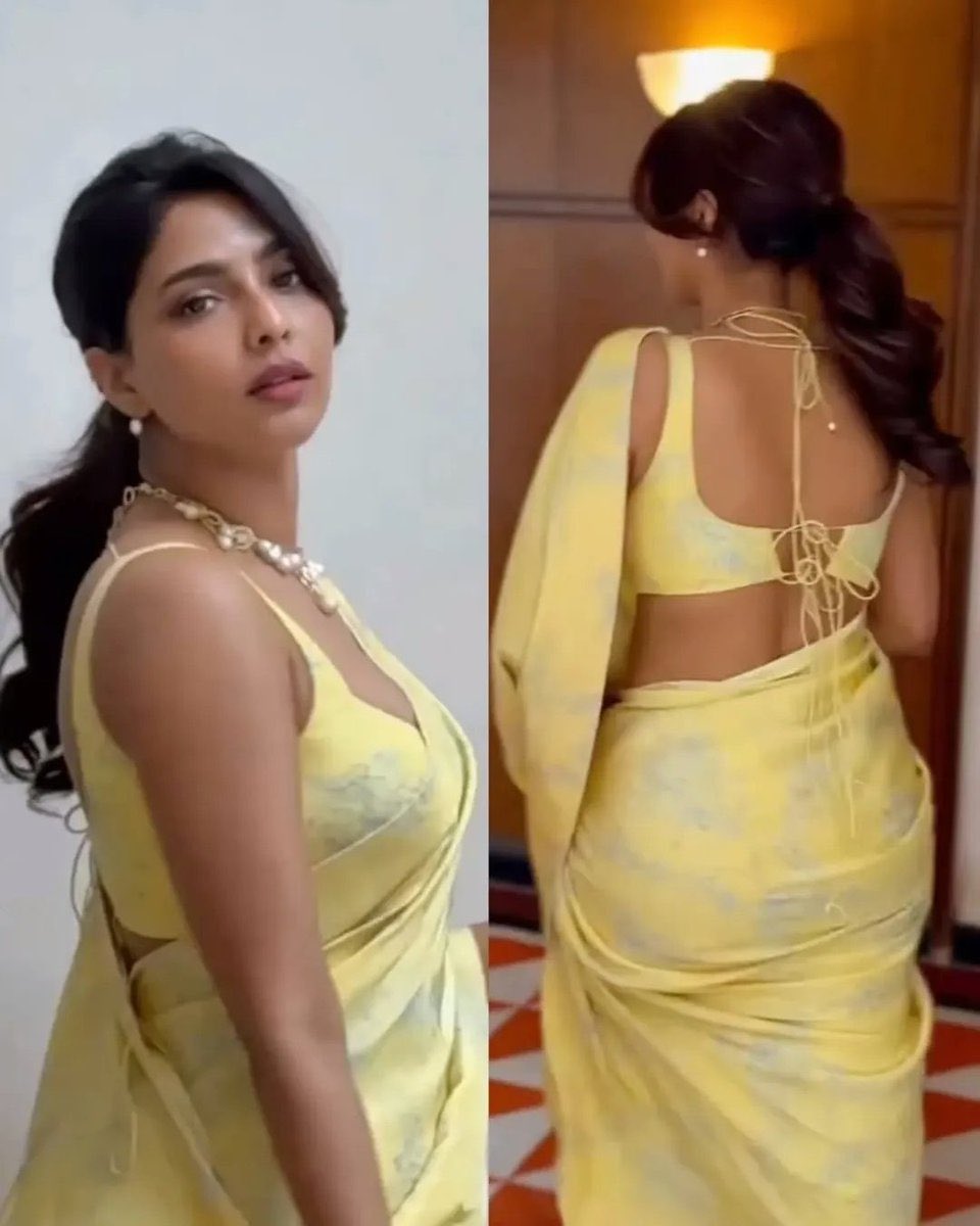 You_We_12's tweet image. Timeless Beauty @AishuL_ 💛💛💛💛💛

#AishwaryaLekshmi #Aishwarya #Poonguzhali #Mallu