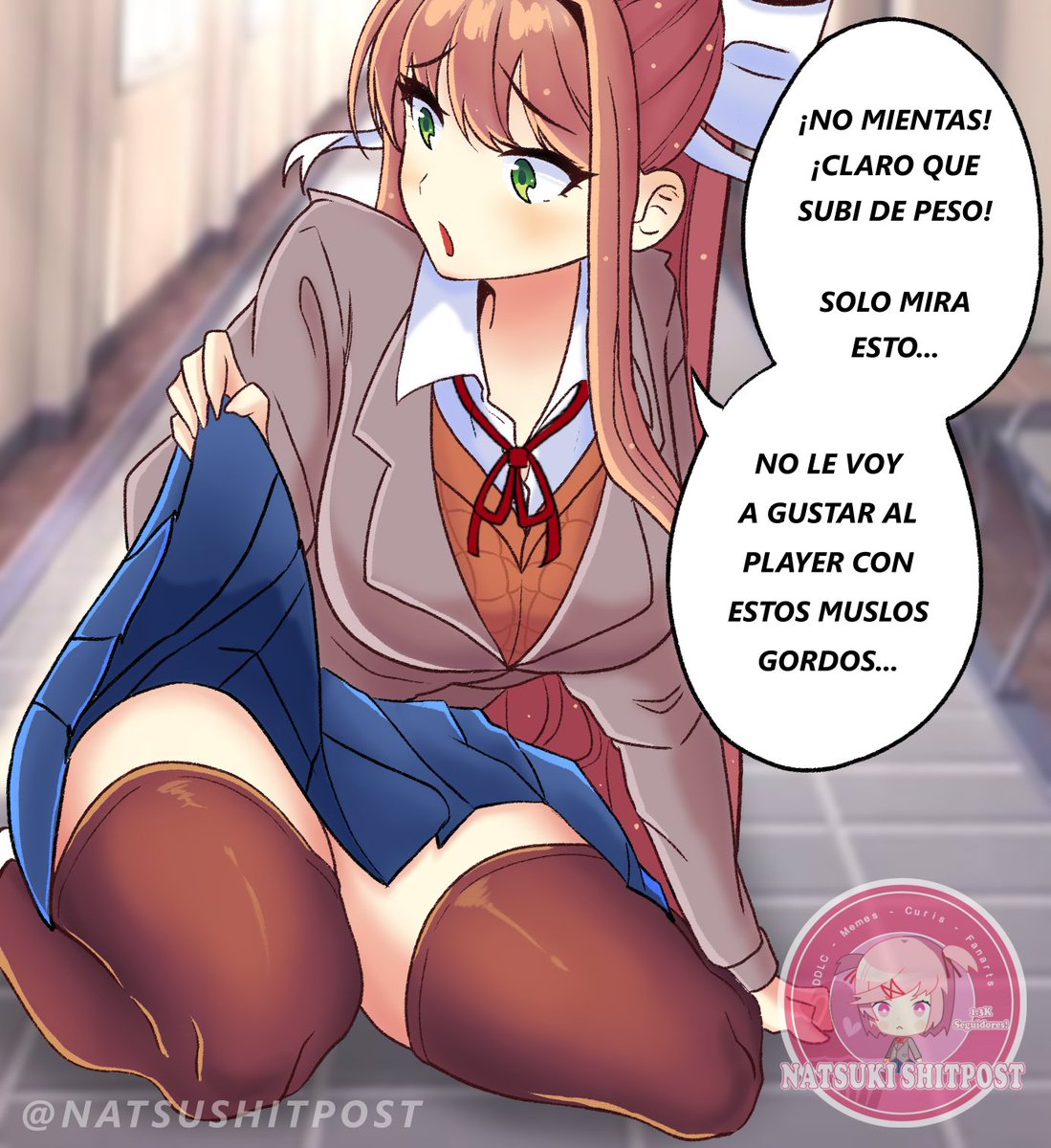 Natsuki Shitpost tweet media