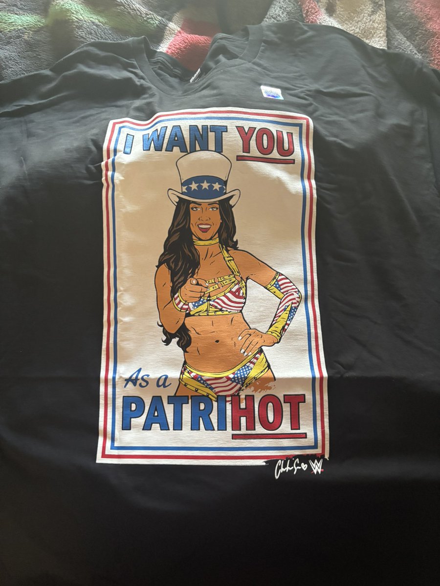 soda_the_saxman's tweet image. Finally can proudly rep @ImChelseaGreen in the Terrace, BC chapter of the PatriHots 🫡 #wwe #chelseagreen