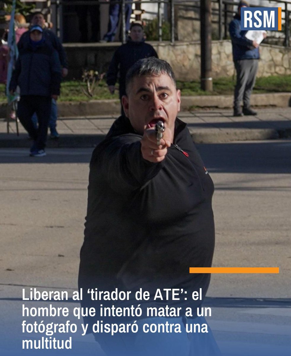 🚨LIBERAN AL "TIRADOR DE ATE" QUE DISPARÓ A UN FOTÓGRAFO...

➡️Siempre la justicia "tan correcta" con algunos...