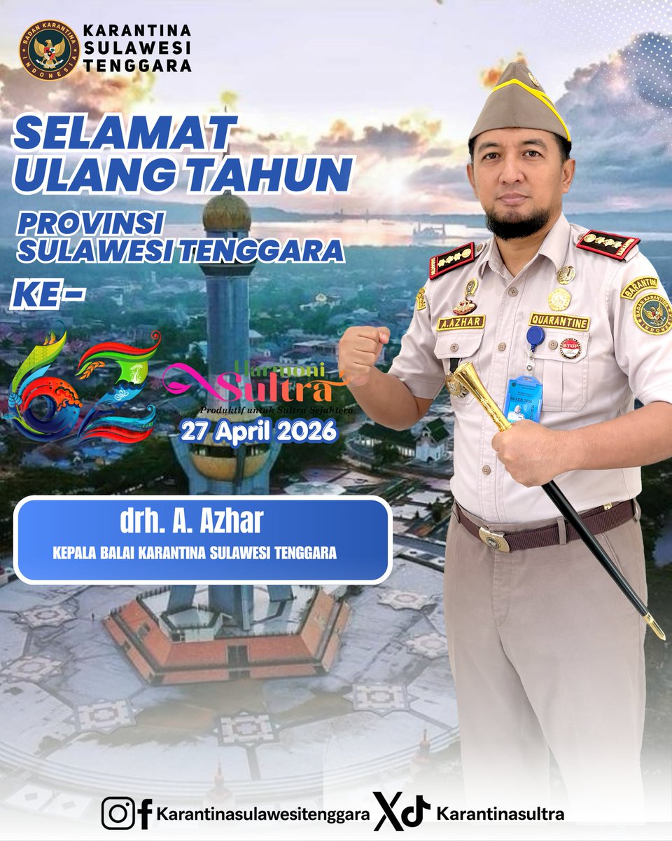 Karantina Sulawesi Tenggara (@karantinasultra) on Twitter photo 