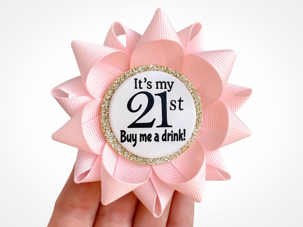 PPerceptions's tweet image. 21st Birthday Gift Ideas, Its my 21st Buy Me a Drink Night Out Pin for Bar Hopping, Celebrating 21, Fun Adult Party Celebration, Pale Pink tuppu.net/162c4da5 #shoppingonline #shopsmall #weddings #partyplanning #events #Etsyshop #PinkBirthdayPin