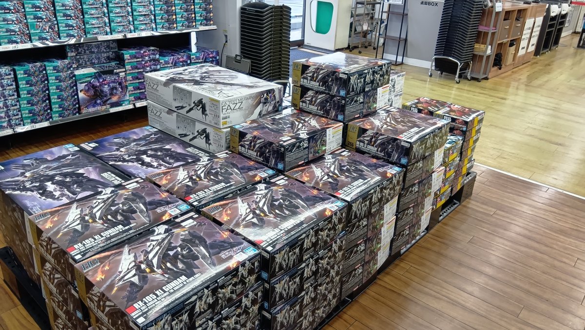 TSUTAYA相模大野店 ＃プラモLABO 入荷情報／ MG）FAZZVer.Ka MG）陸戦
