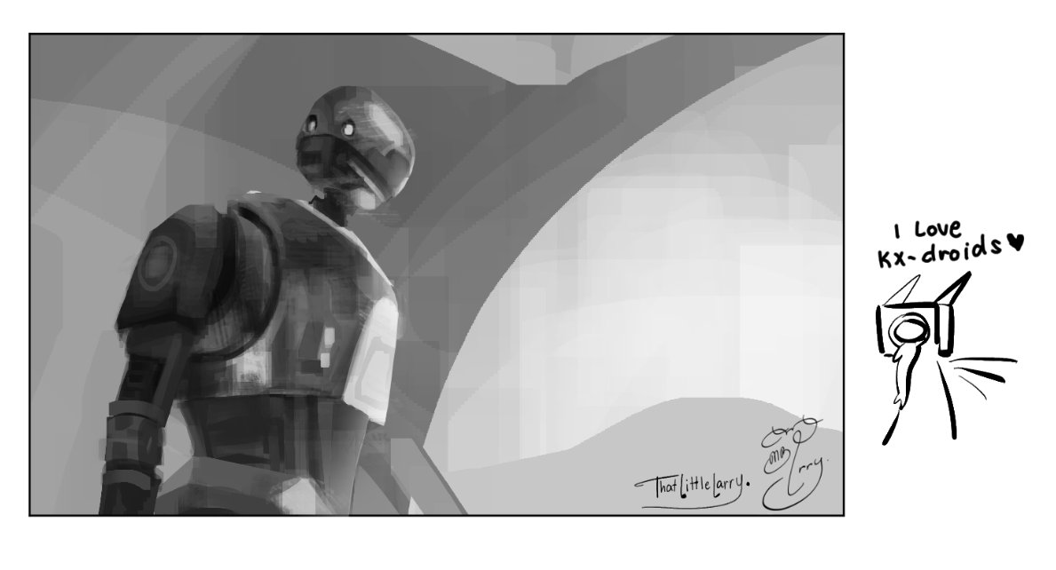 thatlittlelarry's tweet image. Slowly learning 

#Andor #StarWarsfanart #digitalartwork #art