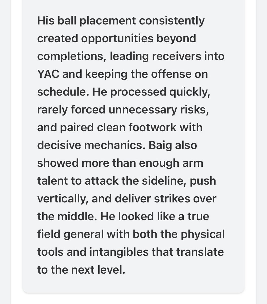 Luqman Baig - ‘28 Dual Threat QB tweet media