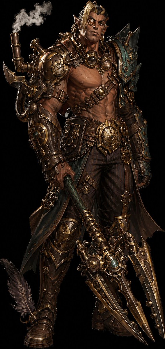 SartoriusKryzzt's tweet image. How's this design? Steampunk Namor @MarvelRivals @mmmmmmmmiller @NetEaseGames_EN #redesign #cog #steampunk #marvel #rivals #cosplay #suggestion