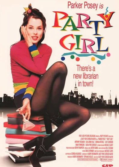 hey girl i know you’re promoting a book right now but i’m watching girls for the first time and need to know why the party girl poster in episode 6 was edited to have an older parker posey <a href="/lenadunham/">Lena Dunham</a>