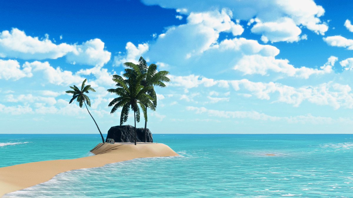 World: Summer has comeǃǃǃ -Day- Author: ニワトコ @niwatoko_vrc A sunny ...