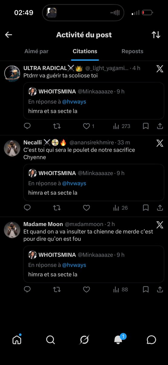 WHOITSMINA tweet media