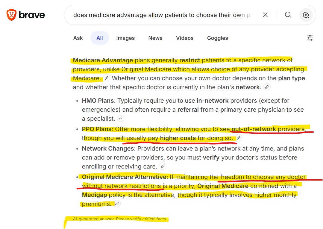 StevenS23337721's tweet image. FYI: there are alternatives to and higher-priced options in Medicare Advantage.

I'm using Medicare Supplement/Medigap, which doesn't offer #dental, #vision, or #hearing benefits, and I'm paying for a Medicare #drug plan.

Trump is NOT supporting Supplement/Medigap.
