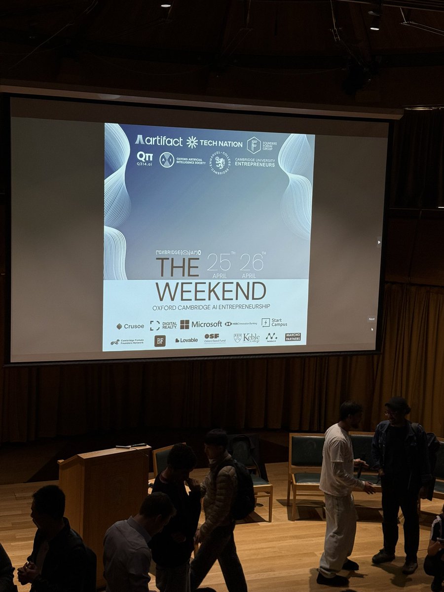 ariel_harmoko's tweet photo. Back at @Cambridge_Uni where we (@ArtifactOffcial ) hosted a builder showcase. The same grounds where Isaac Newton discovered gravity. Unreal founders and talent density. 10 Trinity college students came crawling to work for us. 

Always impressed by the remarkable talent. https://t.co/TEvHsYd9qa