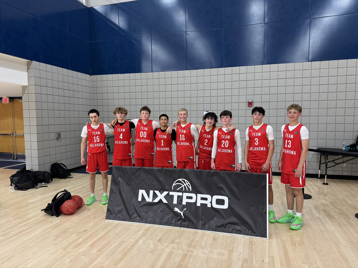 TeamOKBB's tweet photo. Our Team Oklahoma 14U-17U @NxtProHoops teams hit some adversity this weekend in Norman! Gotta bounce back next weekend in Bryan!

17U Red / 3-1 / (11-1) @coachloganlarue 
16U Red / 1-3 / (9-3) @h_rodriguez23 
15U Red / 2-2 / (8-4) @JettJobe16665 
14U Red / 2-2 / (5-3) @hfrisby24 https://t.co/X5WIcX5zei
