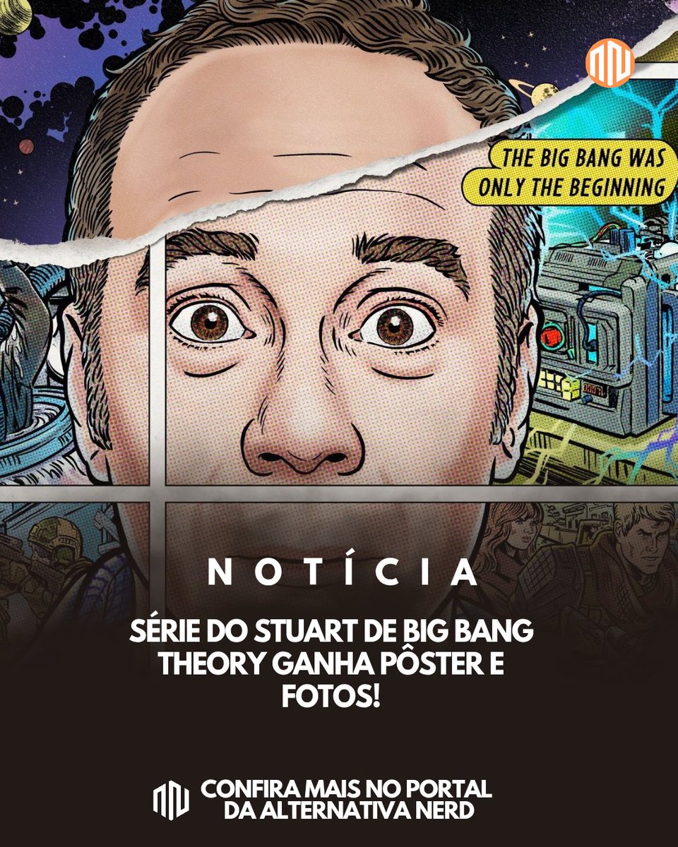 AlternativaNerd's tweet image. 🚨 SÉRIE SPIN-OFF DO STUART DE BIG BANG THEORY GANHA PÔSTER E IMAGENS!

👉 Mais detalhes no nosso portal!

#AlternativaNerd #bigbangtheory #hbomax #streaming