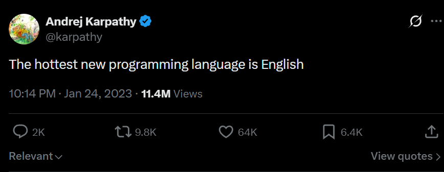 SiliconCircuis's tweet image. everyYearThisTweetBecomesMoreAndMoreReal

#Programming #Coding #Meme #TechMemes #everyYearThisTweetBecomesMoreAndMoreReal #ProgrammerHumor #TechHumor