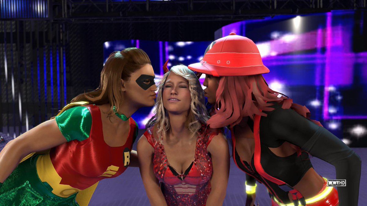 LedesnaLaurant's tweet photo. 6 diva tag action…UP NEXT! #Smackdown #WWE2k26 https://t.co/VM3gf0umys