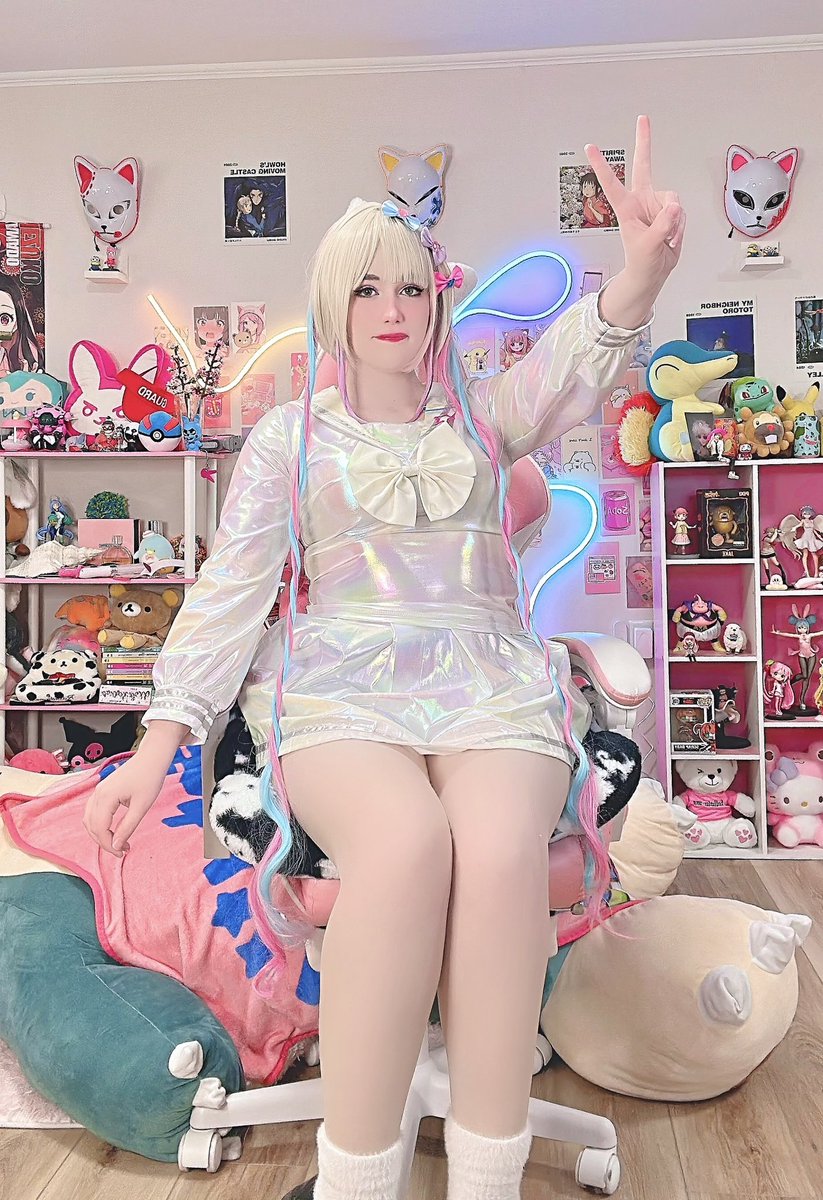 seairasings's tweet photo. Live now on Twitch 💜 Playing needy streamer in cosplay 🥰 

#Twitch #TwitchStreamers #gamers #gamergirl #cosplayer #kangel #needystreamer https://t.co/lVDLD8q7B7