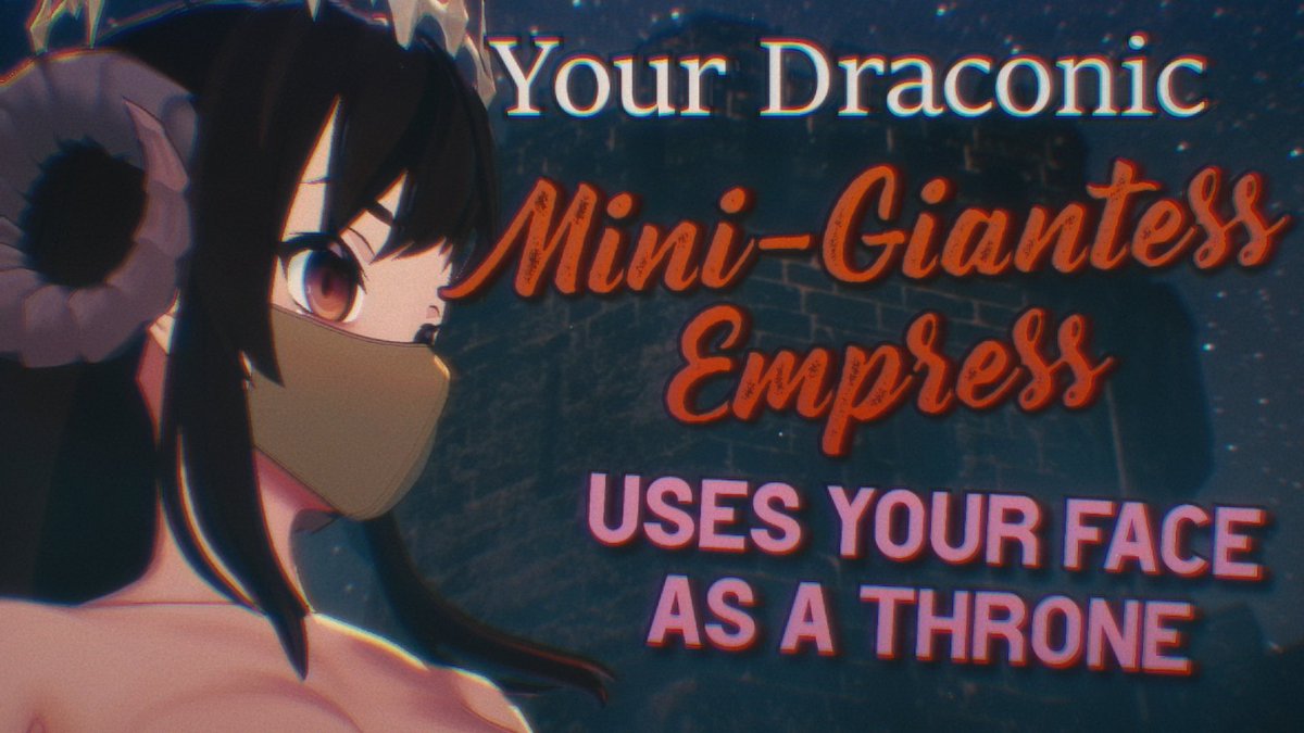 EmpressLetoVT's tweet photo. Are you excited for tonight's new ASMR~? Mini-giantess for all my F4M fans <3333 https://t.co/G6W0viZWn0