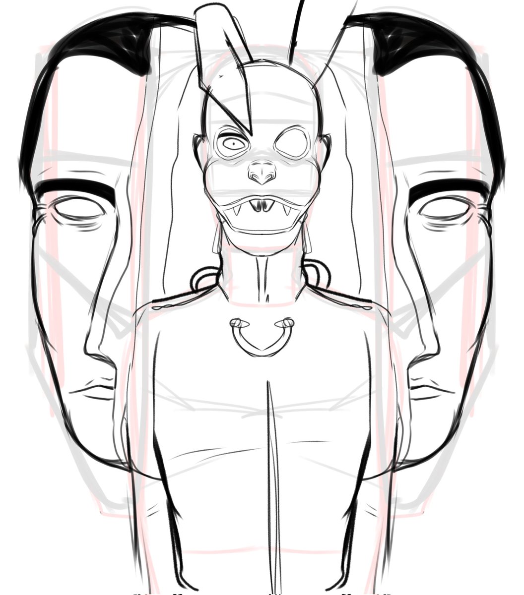 Que mejor quedan los bocetos a las 6 am después de despertar tan temprano 
#skecht #boceto #wip #webo 
#patrickfischler