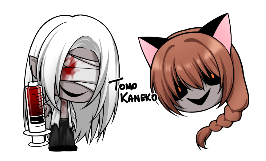tomokaneko's tweet image. mr silvair + mr chopped
#homicipher #文字化化