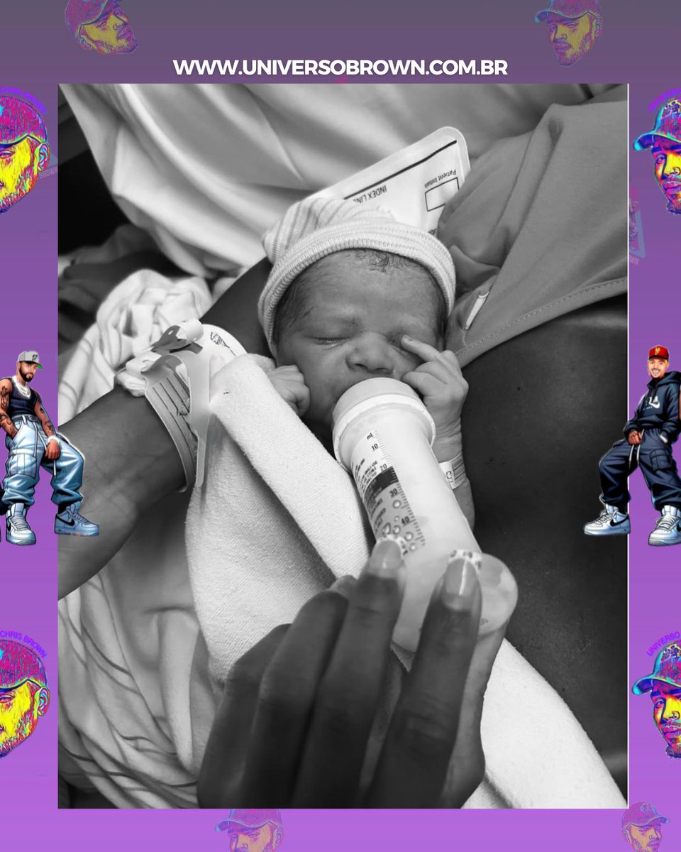 UniversoCBsite's tweet image. Nasce o 4º herdeiro de Chris Brown! A mamãe Jada Wallace postou no Instagram os registro de gravidez e agora do lindo bebê ❤️

#chrisbrown #breezy