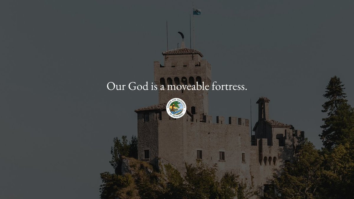 exclntpreaching's tweet photo. "Our God is a moveable fortress." Read more in the sermon commentary for Psalm 31:1-5, 15-16. https://t.co/aqiq5nGcNA https://t.co/AzOAR53Hy1
