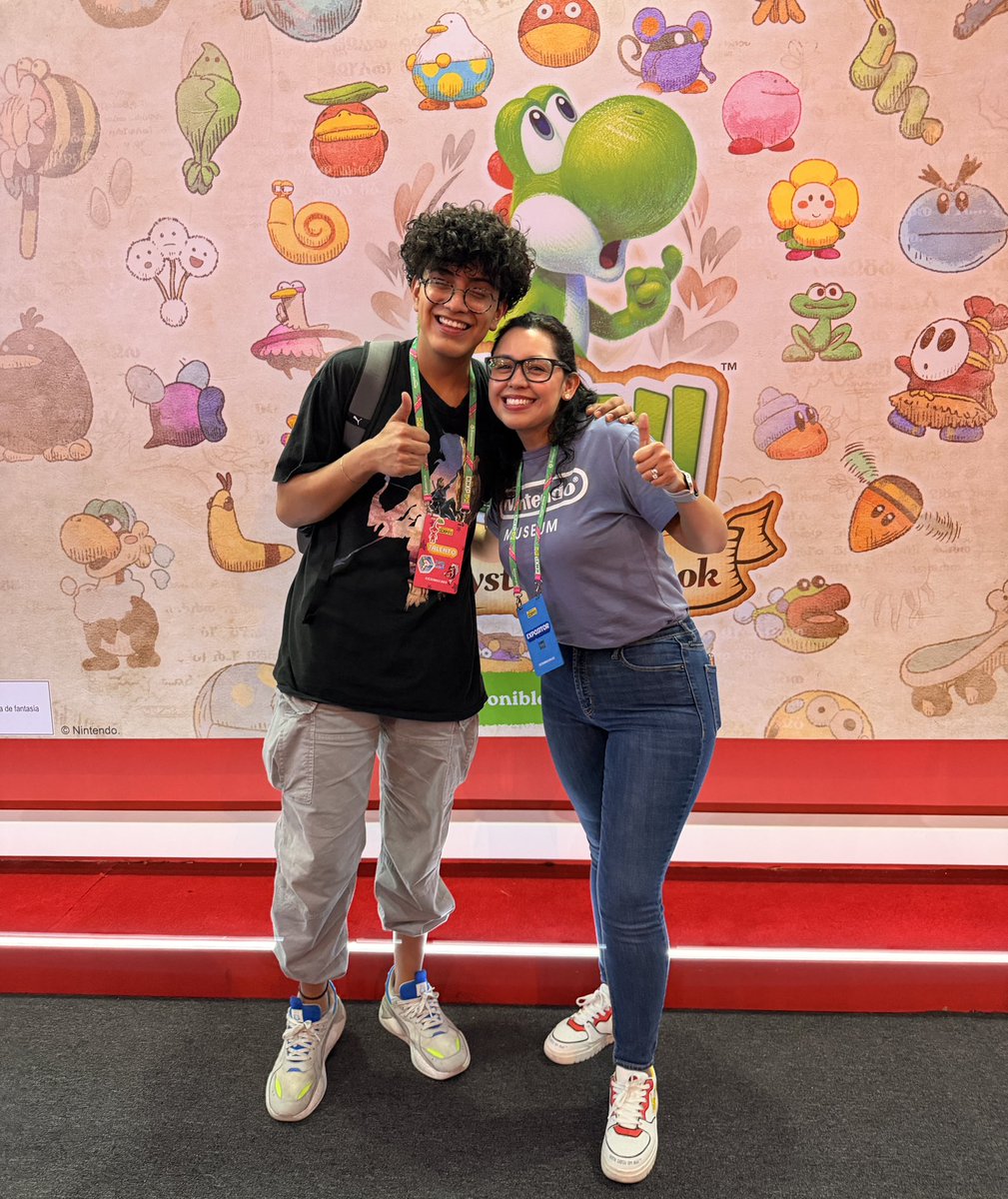 Al fin logré encontrarme con la jefa de Nintendo… ¡E HICIMOS LAS PASES! 🙏🏻

Un gusto saludarte de nuevo <a href="/PilarPueblita/">Pilar Pueblita</a> ✨