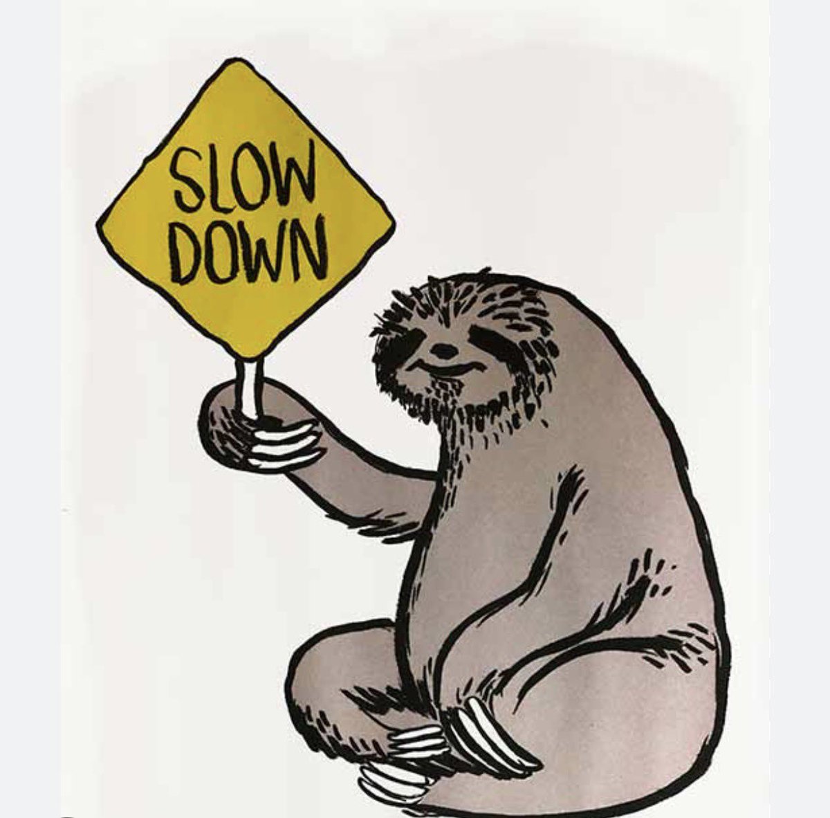 Be present and slow down tweet media